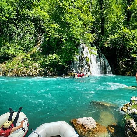 Rafting Camp Modra Rijeka Otel Scepan-Polje Dış mekan fotoğraf