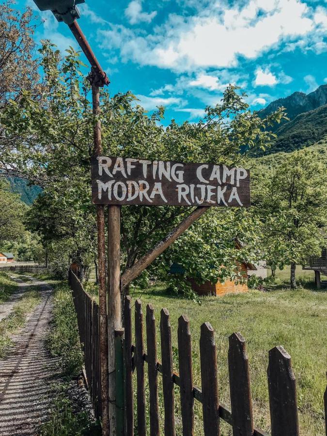 Rafting Camp Modra Rijeka Otel Scepan-Polje Dış mekan fotoğraf