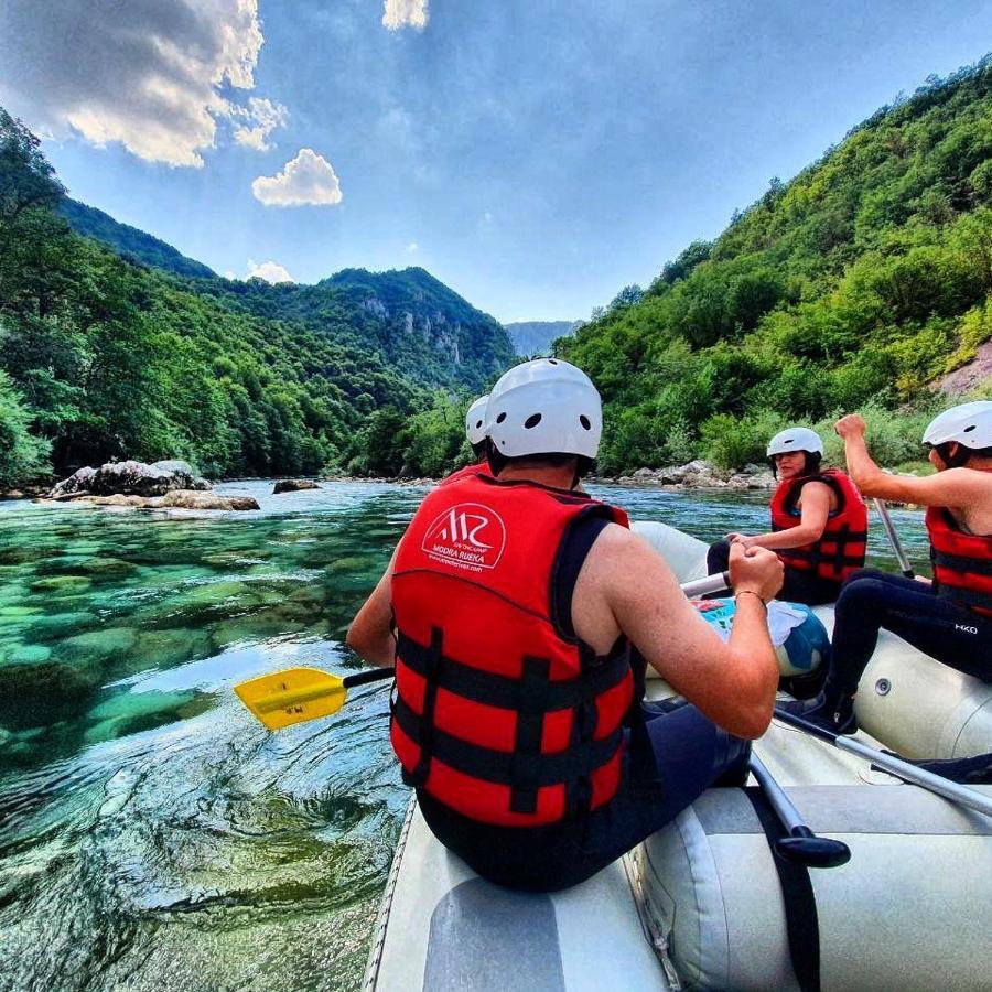 Rafting Camp Modra Rijeka Otel Scepan-Polje Dış mekan fotoğraf
