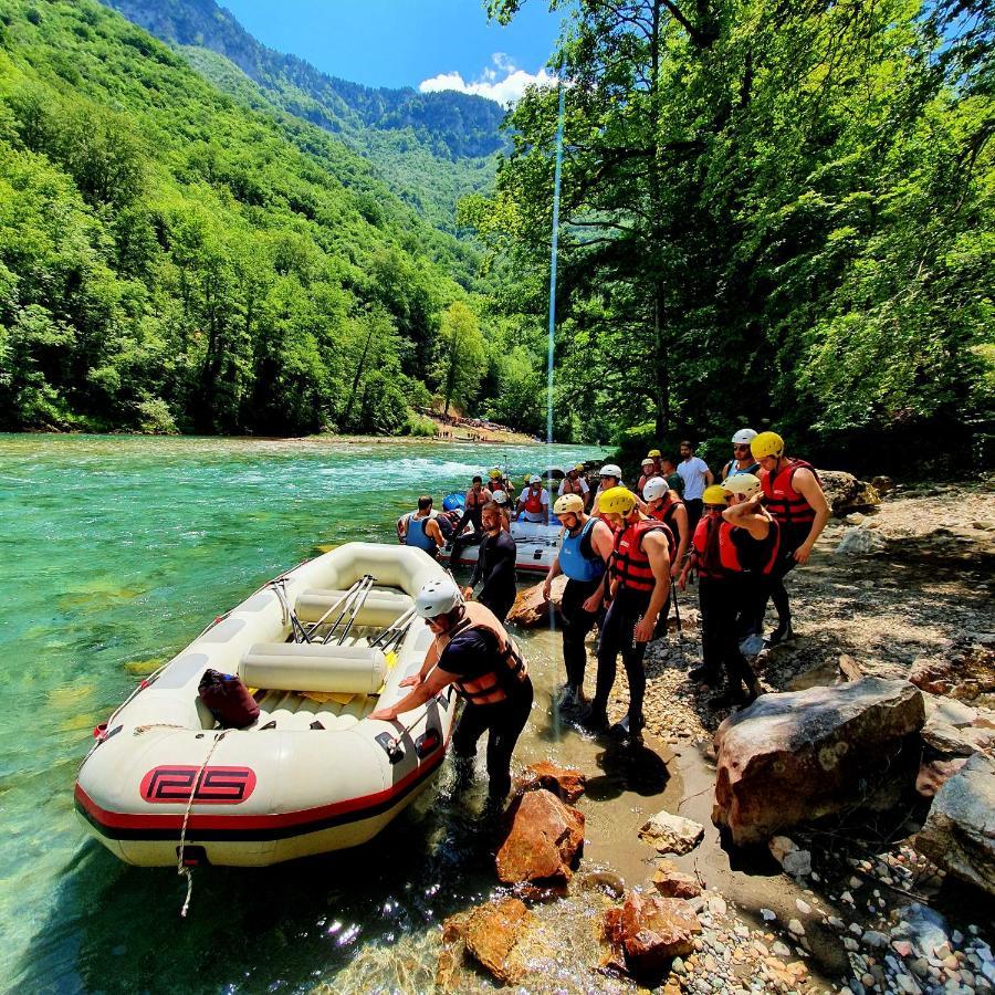 Rafting Camp Modra Rijeka Otel Scepan-Polje Dış mekan fotoğraf