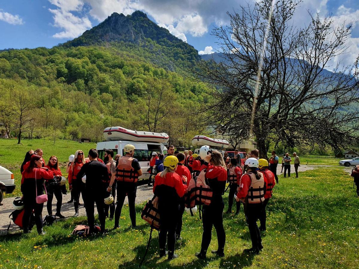Rafting Camp Modra Rijeka Otel Scepan-Polje Dış mekan fotoğraf