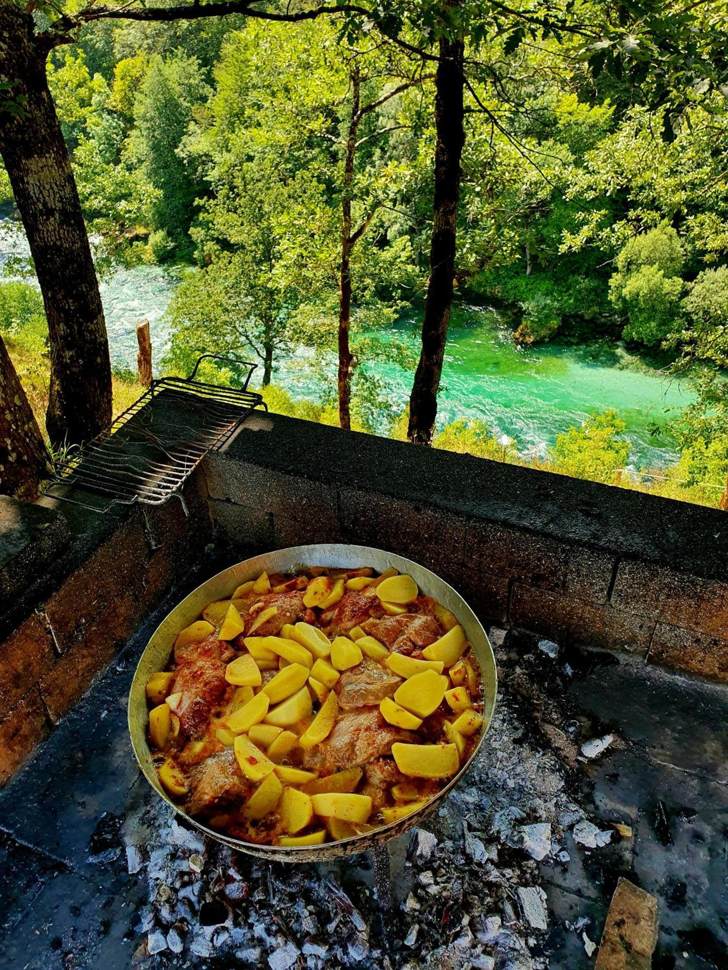 Rafting Camp Modra Rijeka Otel Scepan-Polje Dış mekan fotoğraf