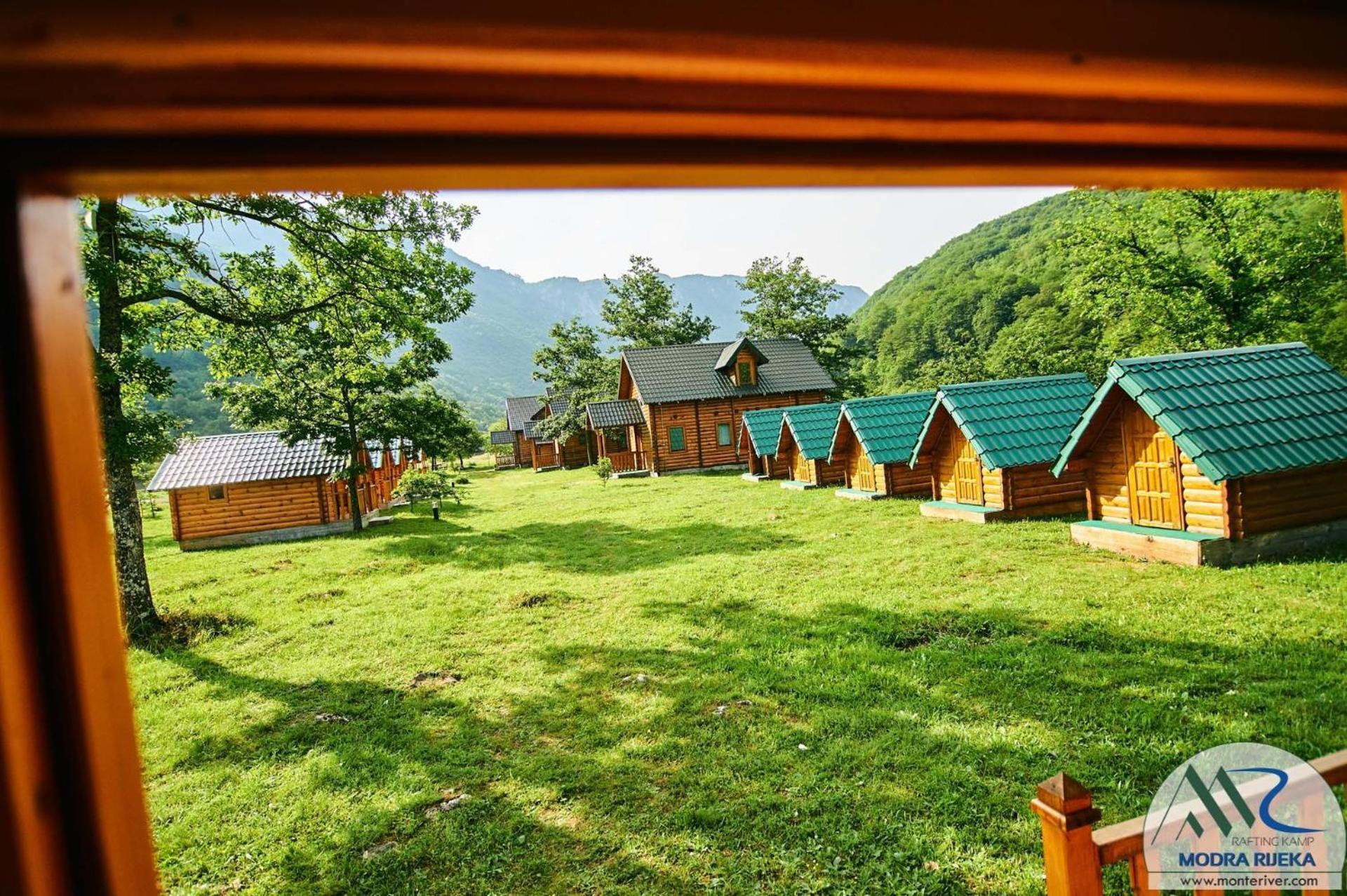 Rafting Camp Modra Rijeka Otel Scepan-Polje Dış mekan fotoğraf
